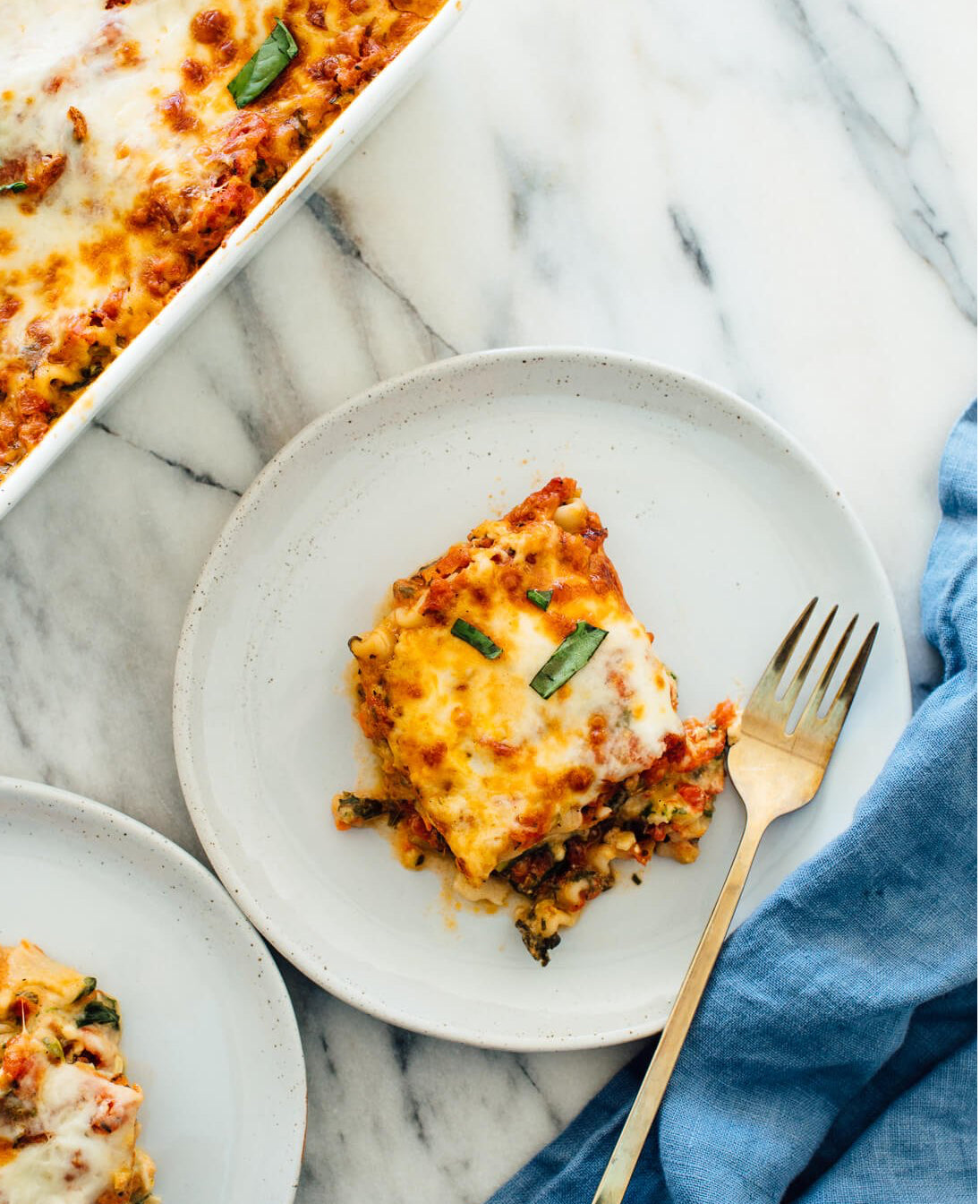 ROASTED SUMMER VEGETABLE LASAGNE