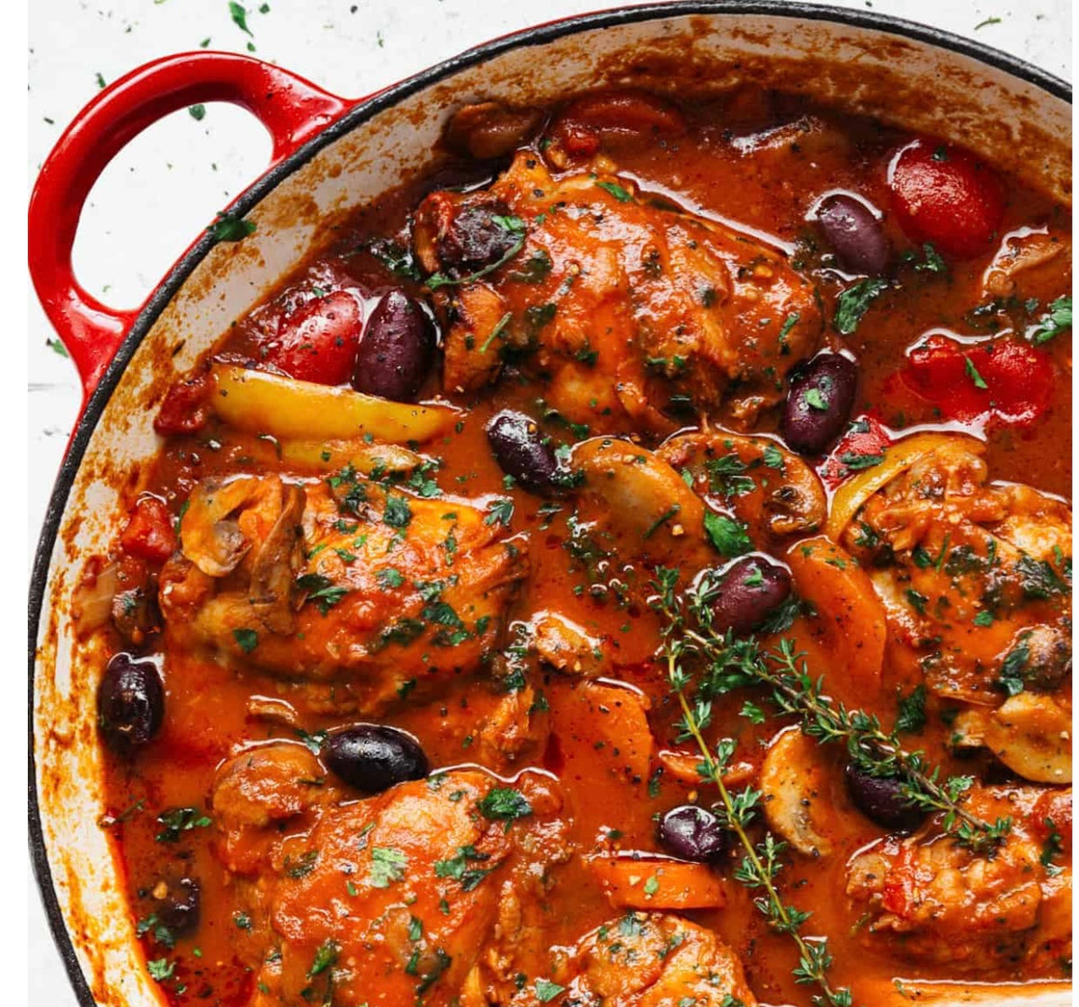 CHICKEN CACCIATORE