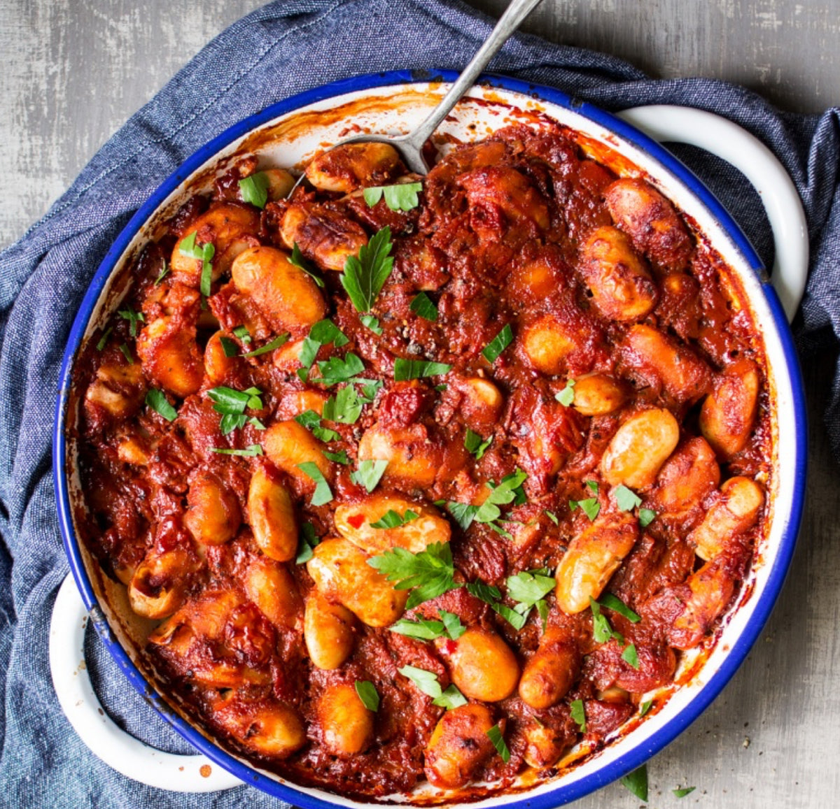 GIGANTES PLAKI (GREEK GIANT BEANS)