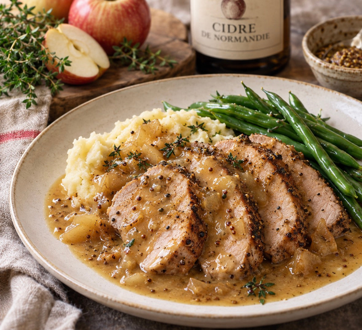 NORMANDY PORK BACKSTRAP