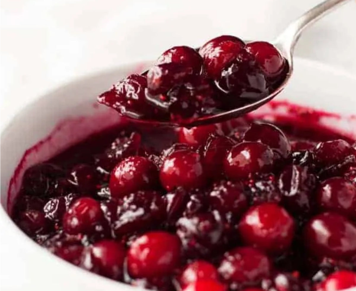 HOMEMADE CRANBERRY SAUCE