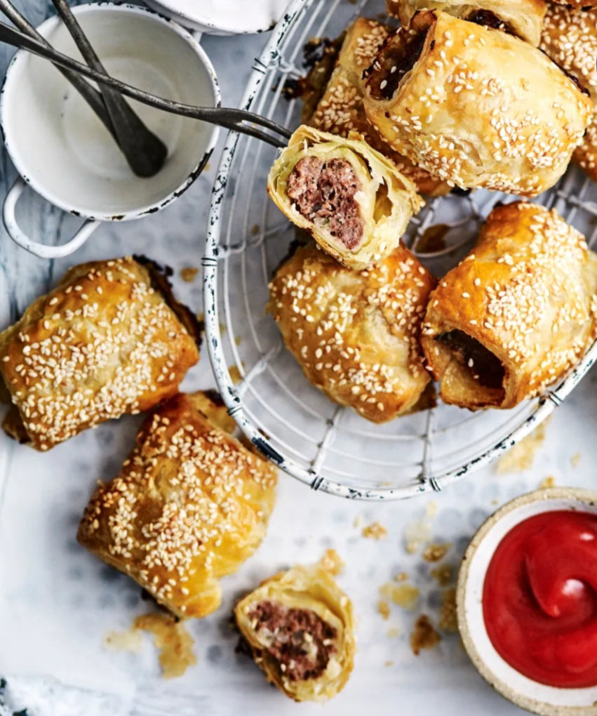 HOMEMADE SAUSAGE ROLLS