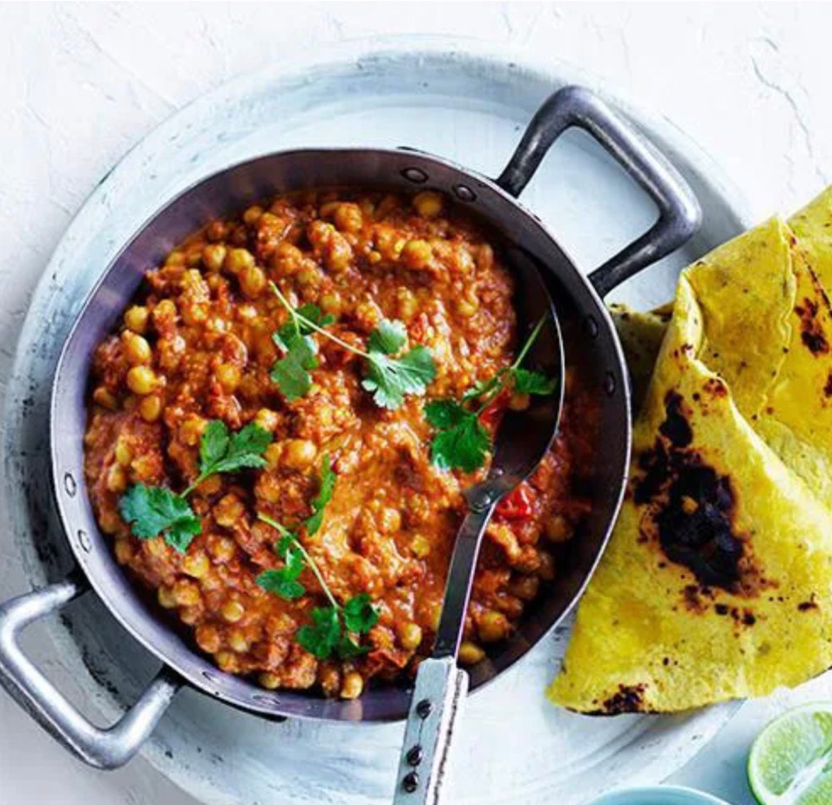 CHANA MASALA WITH YOGHURT