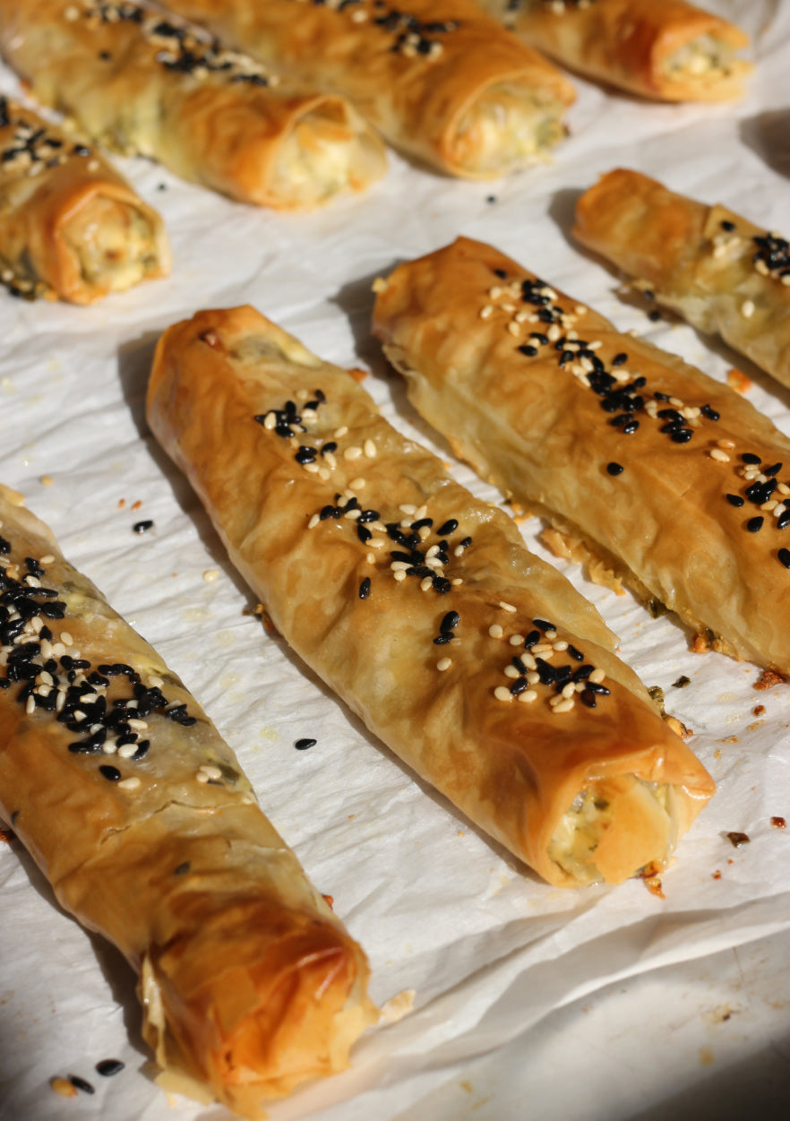 TURKISH CHEESE AND HERB  CIGARS