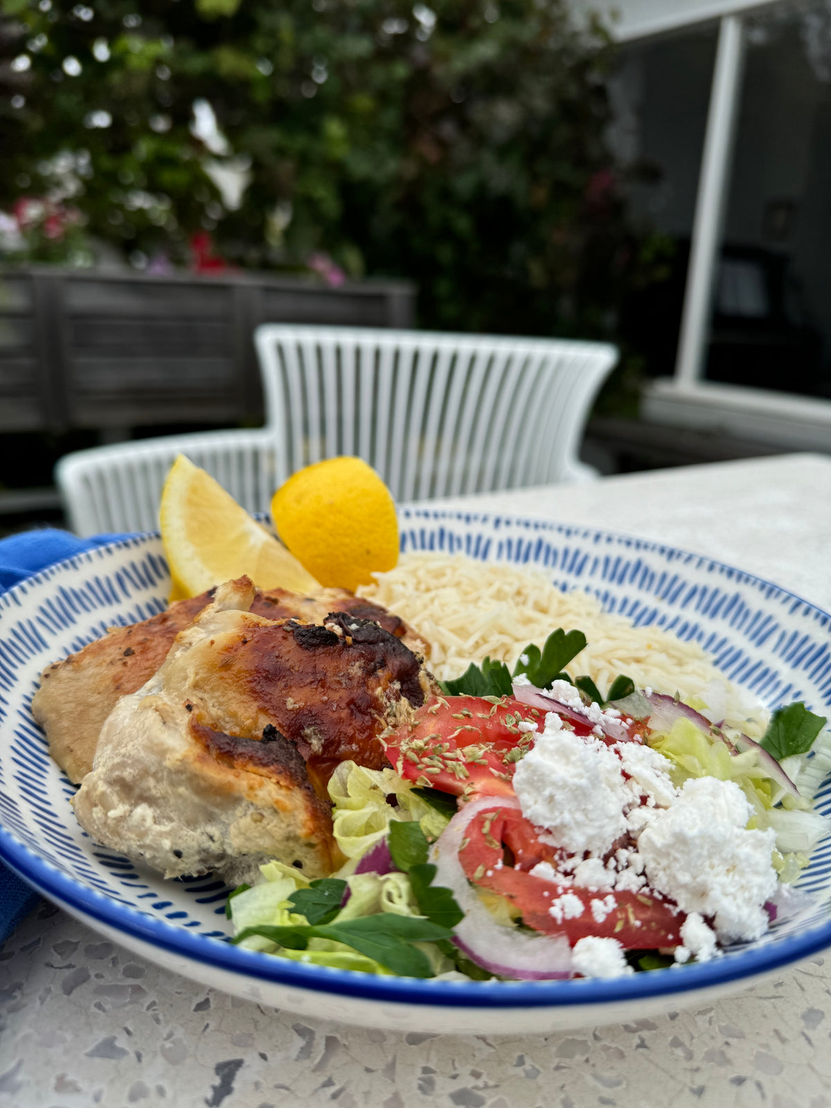 GREEK LEMON AND YOGHURT CHICKEN